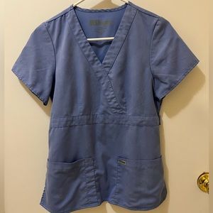 Grey’s Anatomy Mock Wrap Scrub Top